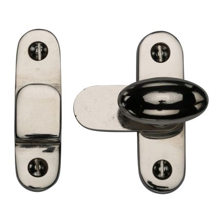 Heritage Brass Showcase Fastener Polished Nickel Finish