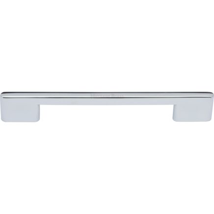 Heritage Brass Cabinet Pull Victorian Design 160mm CTC Polished Chrome finish