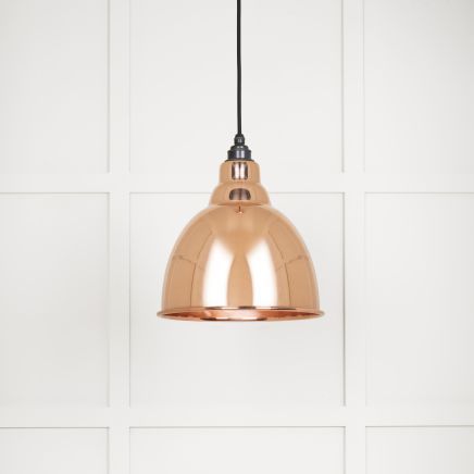 Smooth Copper Brindley Pendant