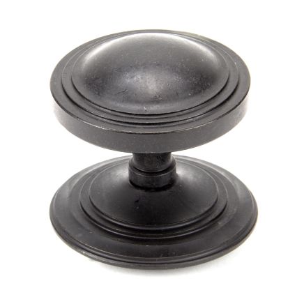 External Beeswax Art Deco Centre Door Knob