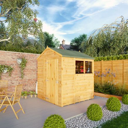 Mercia 6 x 6 Woodsman Shiplap Apex Shed