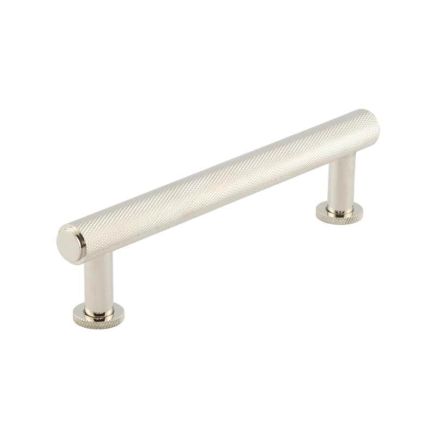 Burlington Piccadilly Knurled Cabinet Handles 128mm Polished Nickel - By Frelan Hardware - BUR411PN