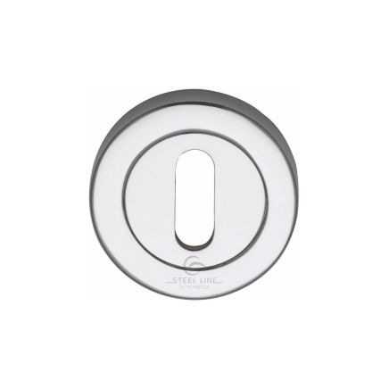 Steel Line Keyhole Escutcheon Stainless Steel Polished Stainless Steel finish