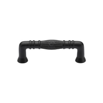 Black Iron Rustic Cabinet Pull Tuscany Design 96mm CTC