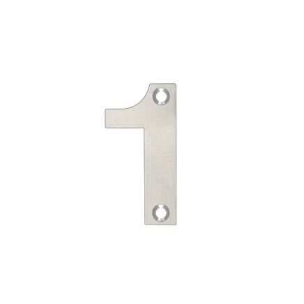 Zoo Hardware Numerals - 50mm - Polished Stainless