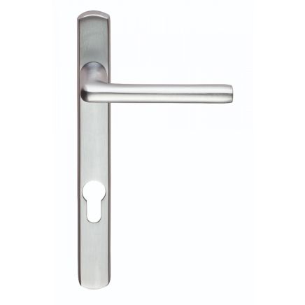 Serozzetta Rosa Lever On Narrow Plate - Satin Chrome