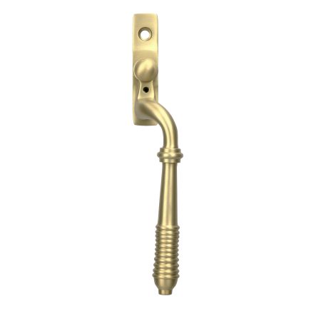 Satin Brass Reeded Espag - RH