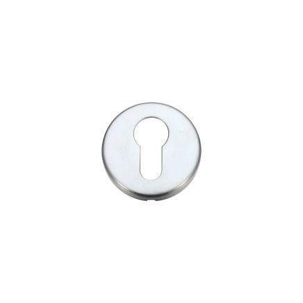 Zoo Hardware Euro profile escutcheon - Satin Chrome