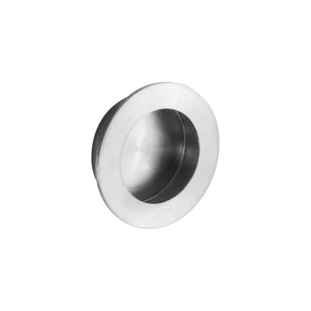 Circular Flush Pull - Satin Stainless Steel