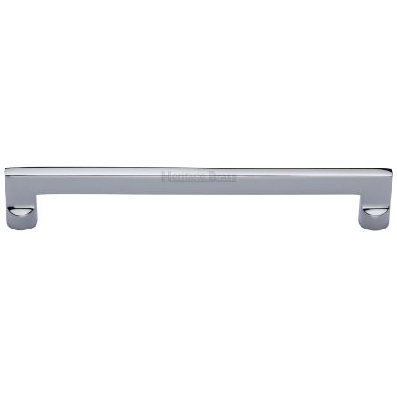 Heritage Brass Cabinet Pull Apollo Design 203mm CTC Polished Chrome Finish