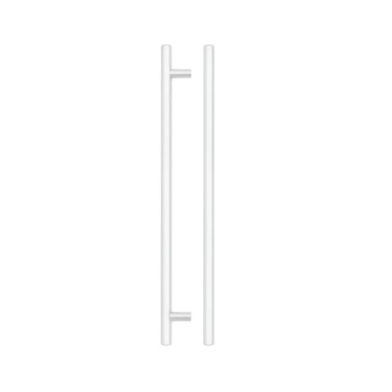 Zoo Hardware Top Drawer Fittings T Bar 256mm - White