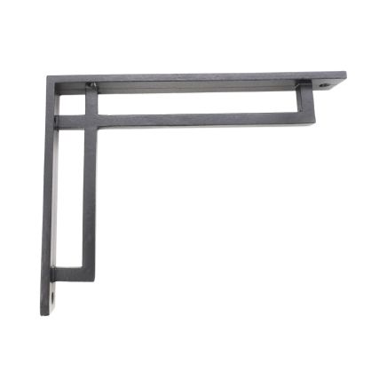 Narrow Art Deco Bracket Black (Sold in Pairs)