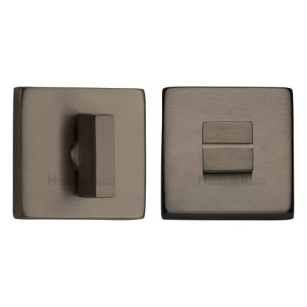 Heritage Brass Square Thumbturn & Emergency Release Matt Bronze Finish