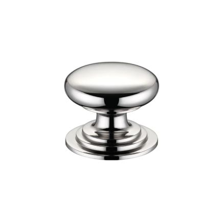 Zoo Hardware Victorian Cupboard Knob 38mm dia. - Nickel