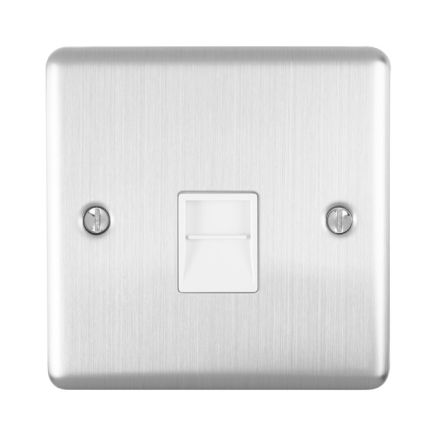 Eurolite Enhance Decorative Telephone Slave Satin Stainless Steel