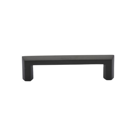 Heritage Brass Cabinet Pull Hex Profile Design 102mm CTC Matt Bronze Finish
