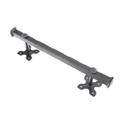 Onyx Square Pull Handle 300mm Matt Black