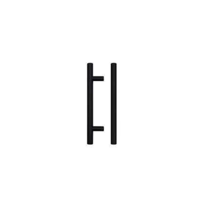 Zoo Hardware Top Drawer Fittings T Bar 96mm - Black
