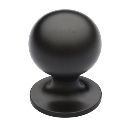 Heritage Brass Cabinet Knob Ball Design 38mm Matt Bronze finish