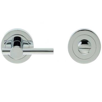 Jedo Designer Easy Turns & Releases 50mm Round Rose no Indicator Polished Chrome - By Frelan Hardware - JV2889PC