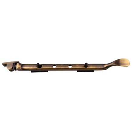 Victorian Casement Stay 270mm  - Antique Brass
