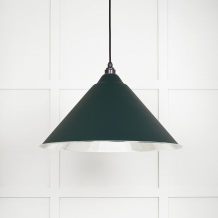Smooth Nickel Hockley Pendant in Dingle