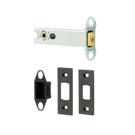 Jedo Heavy Duty Tubular Deadbolts 102mm Dark Bronze - By Frelan Hardware - JL-HDB102DB