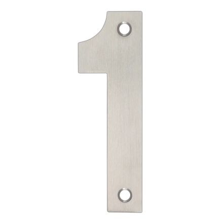 Zoo Hardware Numerals - Satin Stainless