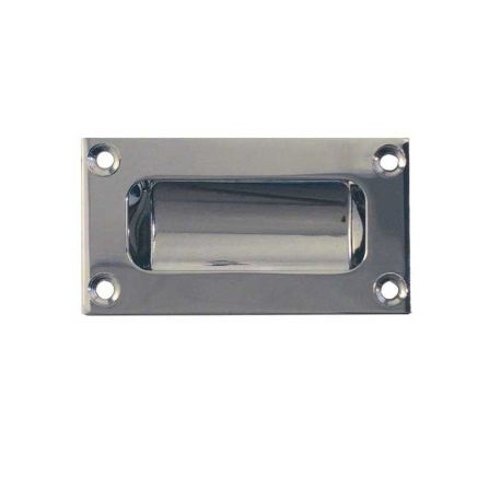Jedo 89mm Flush Pulls 89mm Polished Chrome - By Frelan Hardware - JV428APC
