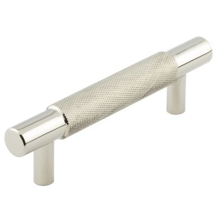 Hoxton Taplow Cabinet Handles 96mm Ctrs Polished Nickel - By Frelan Hardware - HOX2050PN