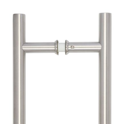 Stainless Steel 19mm Guardsman Pull Handles B2B Fixing 325x19x225mm Satin Stainless Steel - By Frelan Hardware - JSS220A
