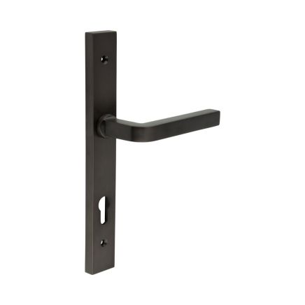 CR-104 Dark Bronze Multi Point Backplate Door Handle - By Frelan Hardware - CR-104G4DB
