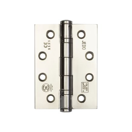Certifire Stainless Steel 316g Grade 13 Ball Bearing Hinges 102x76x3mm Polished Stainless Steel - By Frelan Hardware - J9507PSS