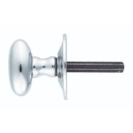 Oval Thumb Turn - Polished Chrome