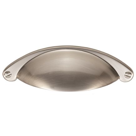 Cup Pattern Handle 64mm - Satin Nickel