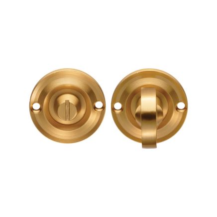 Delamain Small Turn And Release - Satin Brass