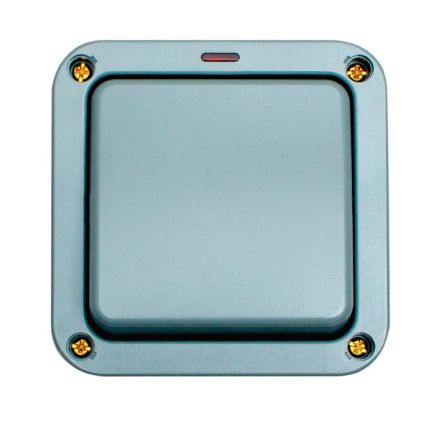 Eurolite Euroseal 1 Gang Switch Grey