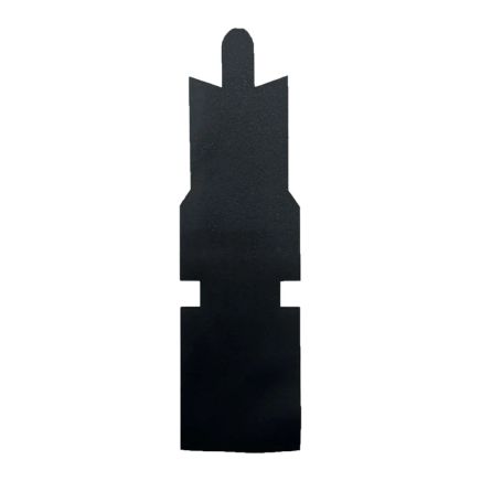 Zoo Hardware 0.8mm Flush Bolt Intumescent t/s ZAS09 (609mm) Series Flush Bolt - 3 Sided Fully Concealed - Graphite