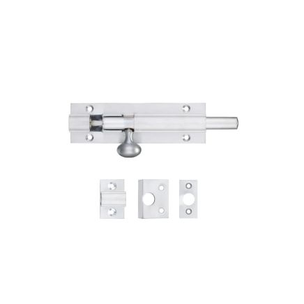 Zoo Hardware Architectural Barrel Bolt 100mm x 30mm - Satin