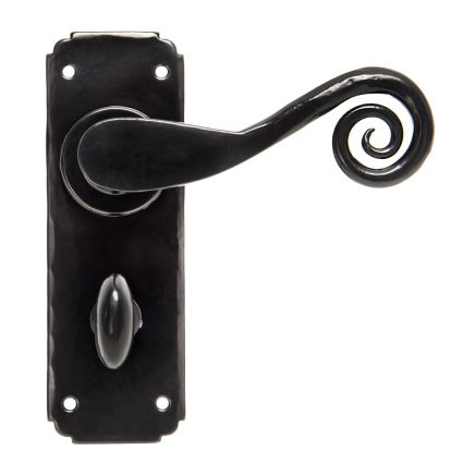 Black Monkeytail Lever Bathroom Set