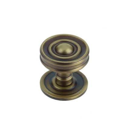 Bloomsbury Cupboard Knobs Antique Brass - By Frelan Hardware - BUR111AB