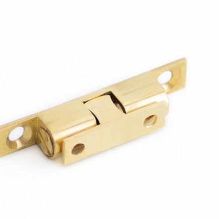 Jedo Double Ball Catches 50mm Polished Brass - By Frelan Hardware - JV888BPB