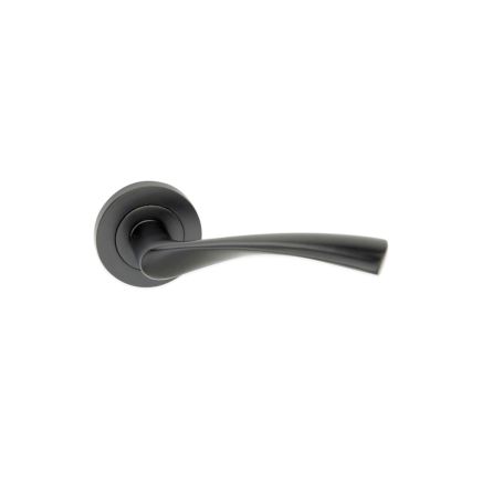 Mercury Lever Door Handle Matt Black