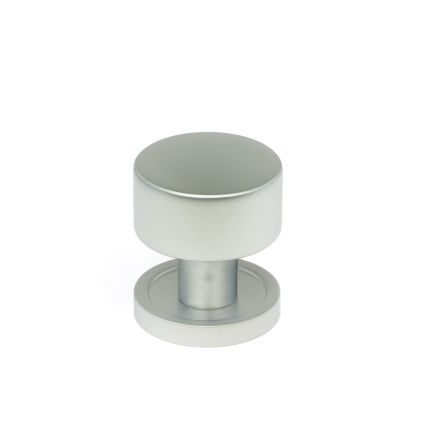 Satin Chrome Kelso Cabinet Knob - 25mm (Plain)