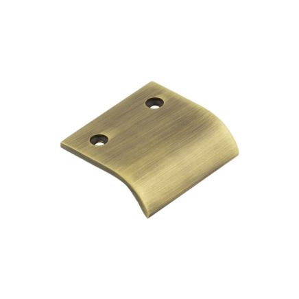 Burlington 50mm Antique Brass Curved Edged Pull - By Frelan Hardware - BUR920AB