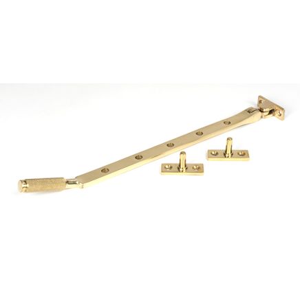 Polished Brass 12" Brompton Stay