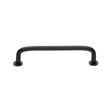 Heritage Brass Cabinet Pull Wire Design with 16mm Rose 128mm CTC Matt Bronze Finish
