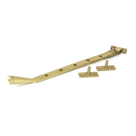 Satin Brass 12" Avon Stay