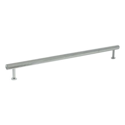 Millhouse Brass Paddington Spiral T-Bar Cabinet Pull Handle 320mm - Polished Chrome