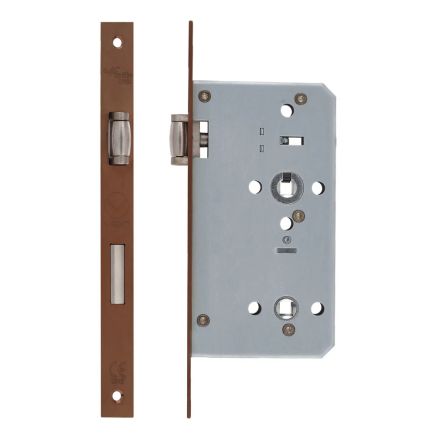 Zoo Hardware Din lift to lock - 72mm c/c - backset 60mm - PVD Bronze